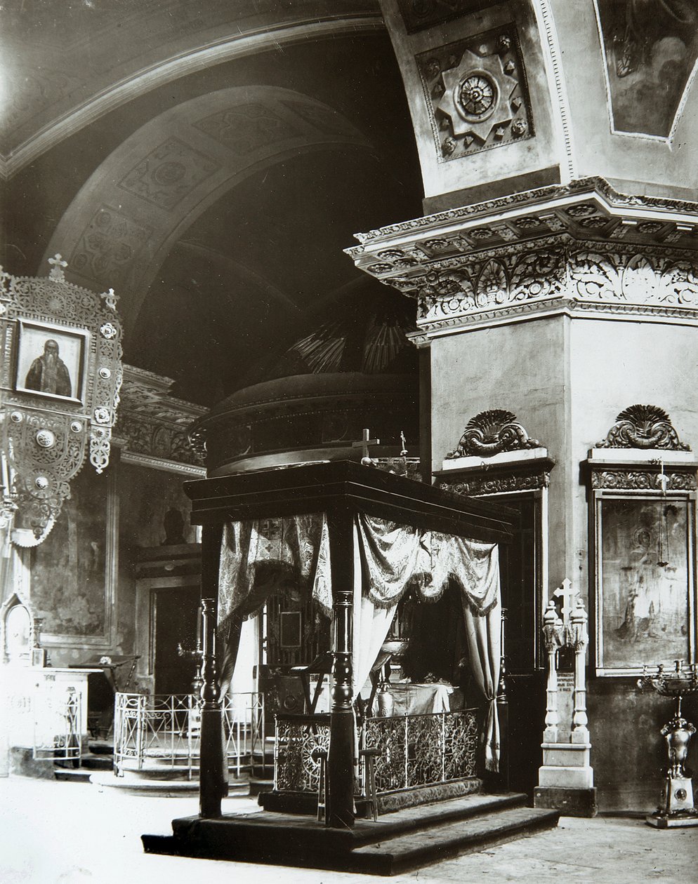 Danilov Kloster, Moskva, Rusland, før dets lukning, slutningen af 1920