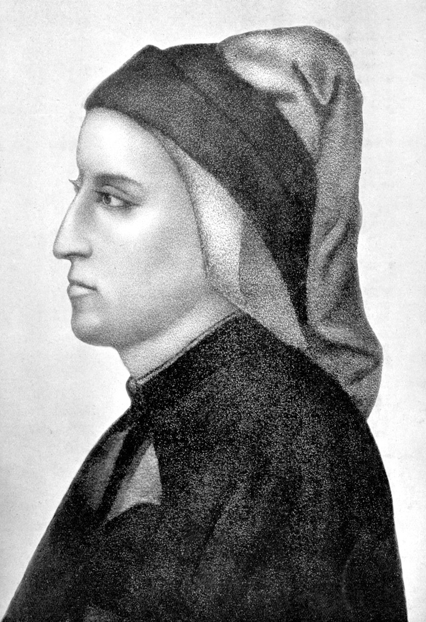 Dante Alighieri, italiensk florentinsk digter, 1903 af Unbekannt