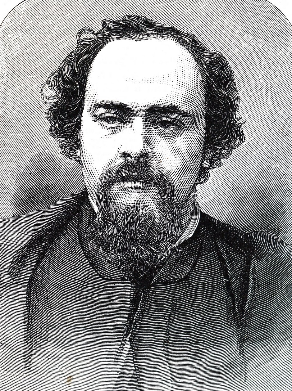 Dante Gabriel Rossetti. af Unbekannt
