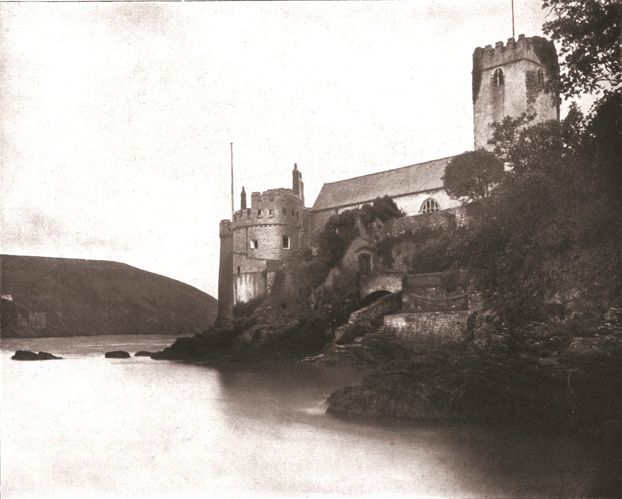 Dartmouth Castle, Devon, 1894. af Unbekannt