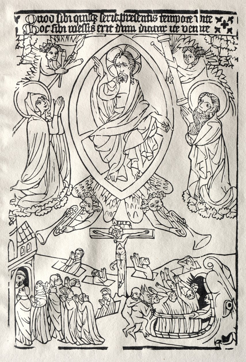 Den sidste dom, ca. 1430. af Unbekannt