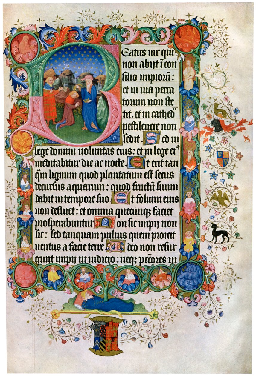 David Salvelse David, c1400-tallet af Unbekannt