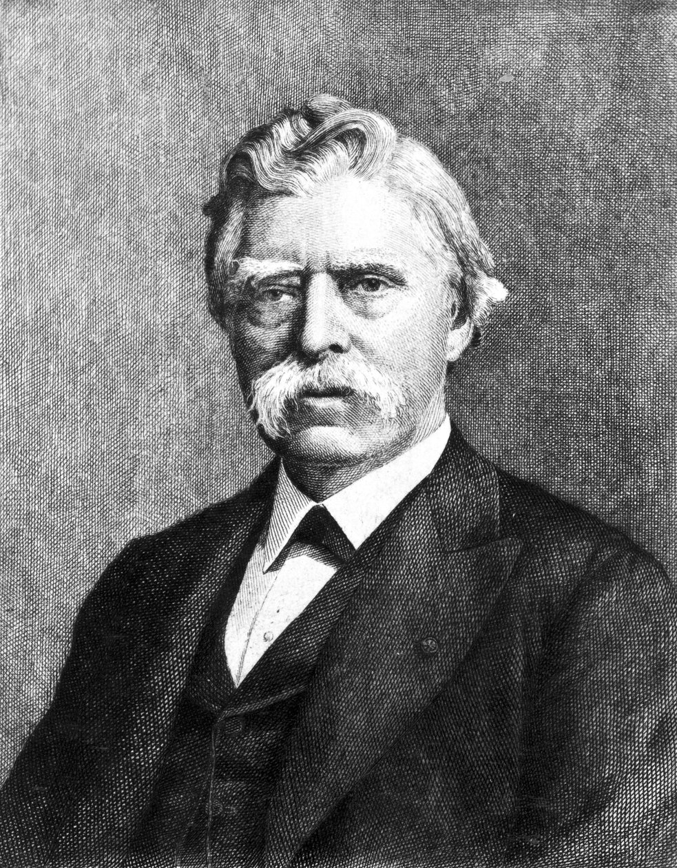 David Edward Hughes, engelsk elektriker og opfinder, ca. 1880