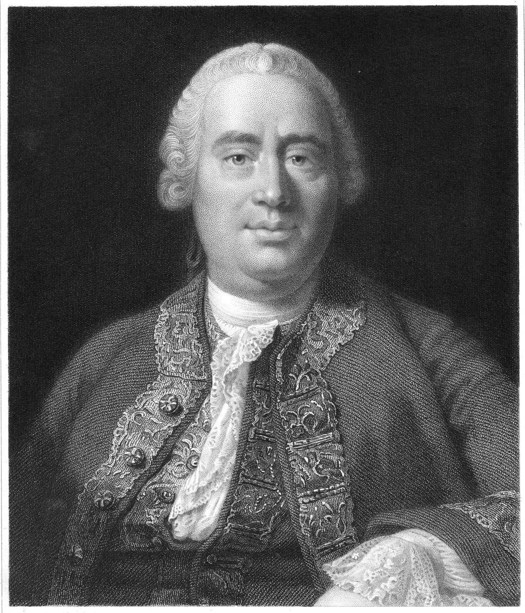 David Hume, skotsk filosof, historiker og økonom, 1837 af Unbekannt