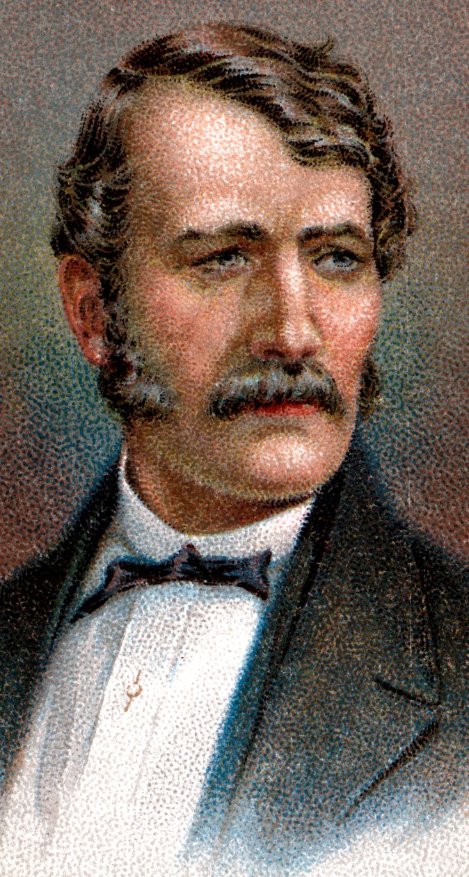 David Livingstone, skotsk missionær og afrikansk opdagelsesrejsende fra det 19. århundrede, c1915 af Unbekannt