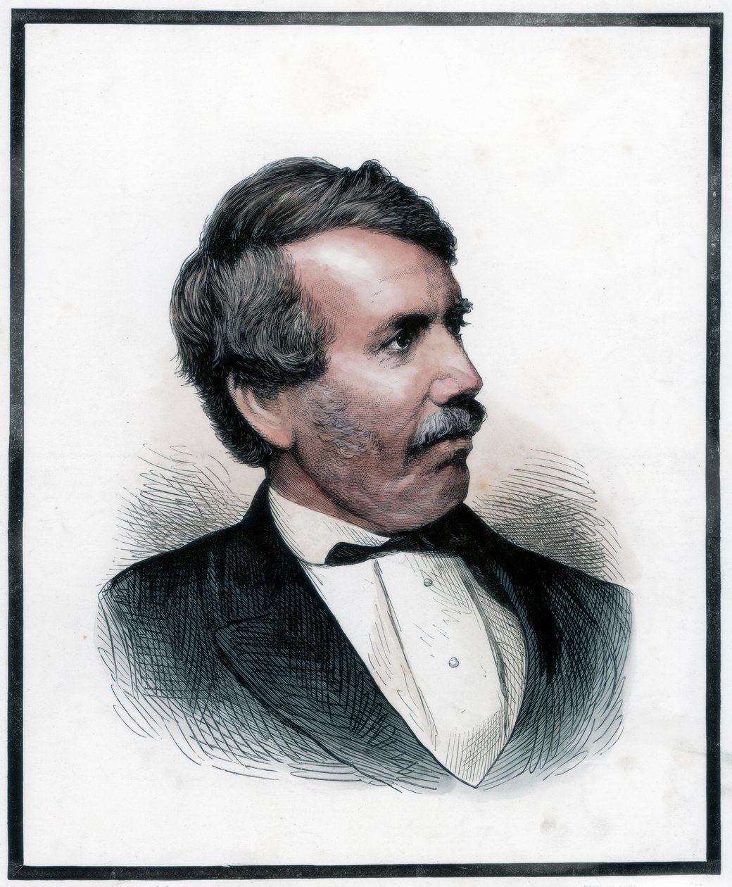 David Livingstone, skotsk missionær og afrikansk opdagelsesrejsende, 1874 af Unbekannt