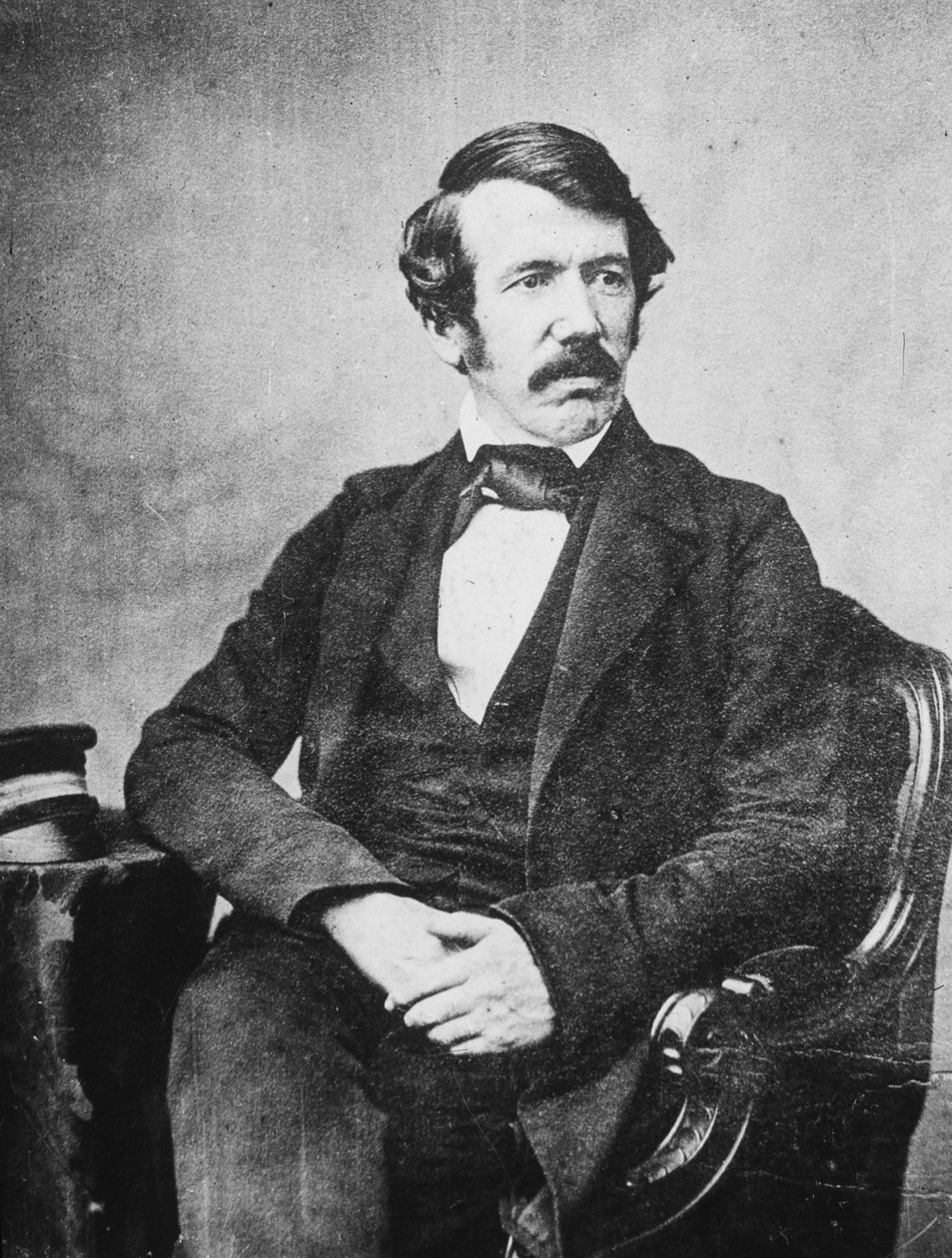 David Livingstone, skotsk missionær og opdagelsesrejsende, 1800-tallet af Unbekannt