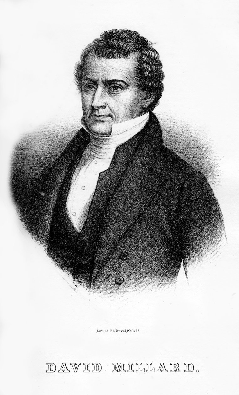 David Millard, 1854 af Unbekannt