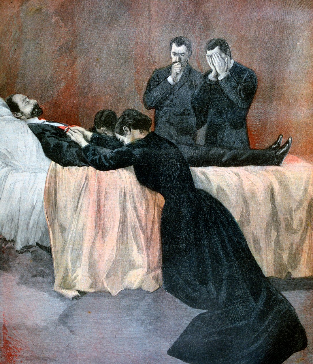 Marie François Sadi Carnot, præsident for Den Tredje Franske Republiks død, 1894 af Unbekannt