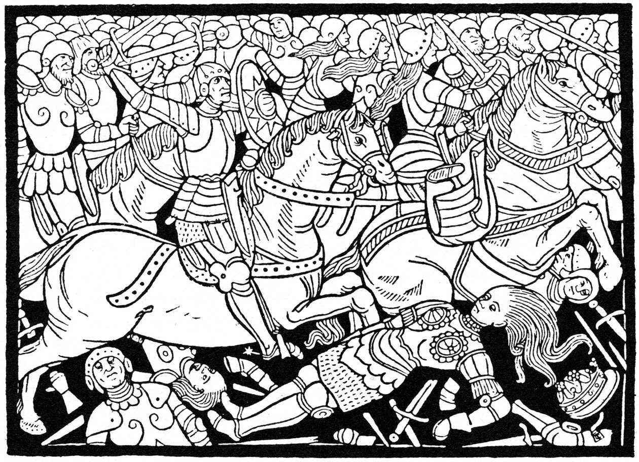 Penthesileas død, 1484 1964. af Unbekannt