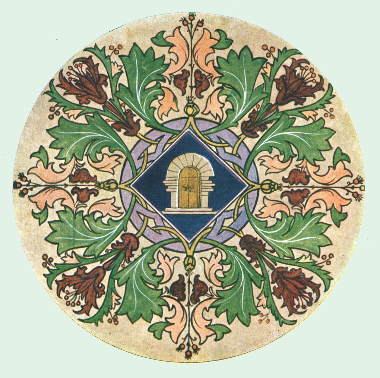 Udsmykning fra Barcelonas katedral, Spanien, 1928. af Unbekannt