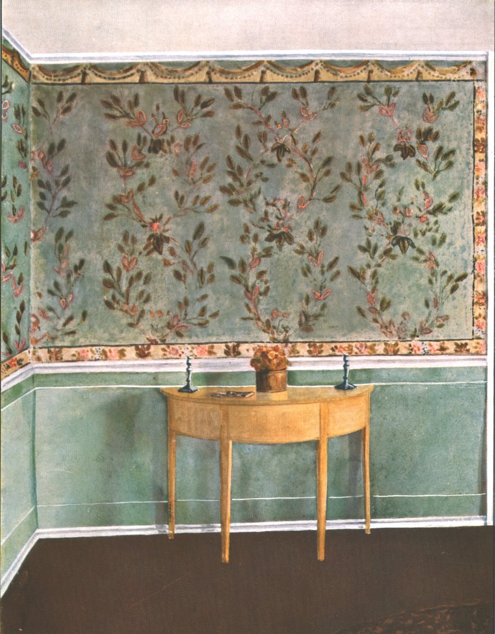 Udsmykning i Sherwood-Jayne House, East Setauket, USA, 1928. af Unbekannt