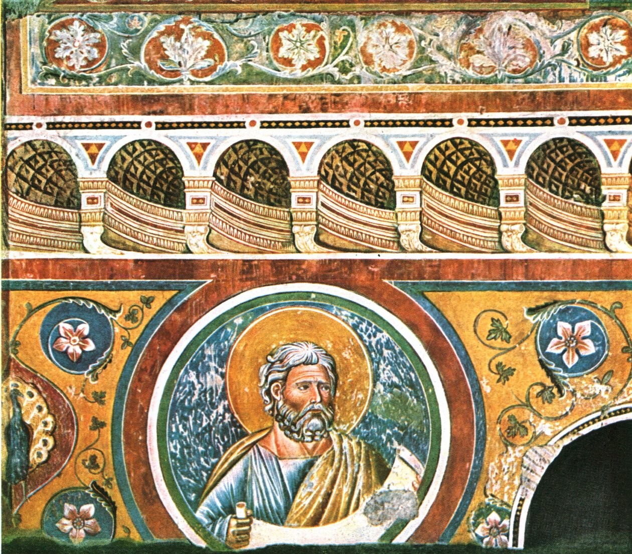 Udsmykning i kirken Santa Maria Maggiore, Rom, Italien, 1928. af Unbekannt