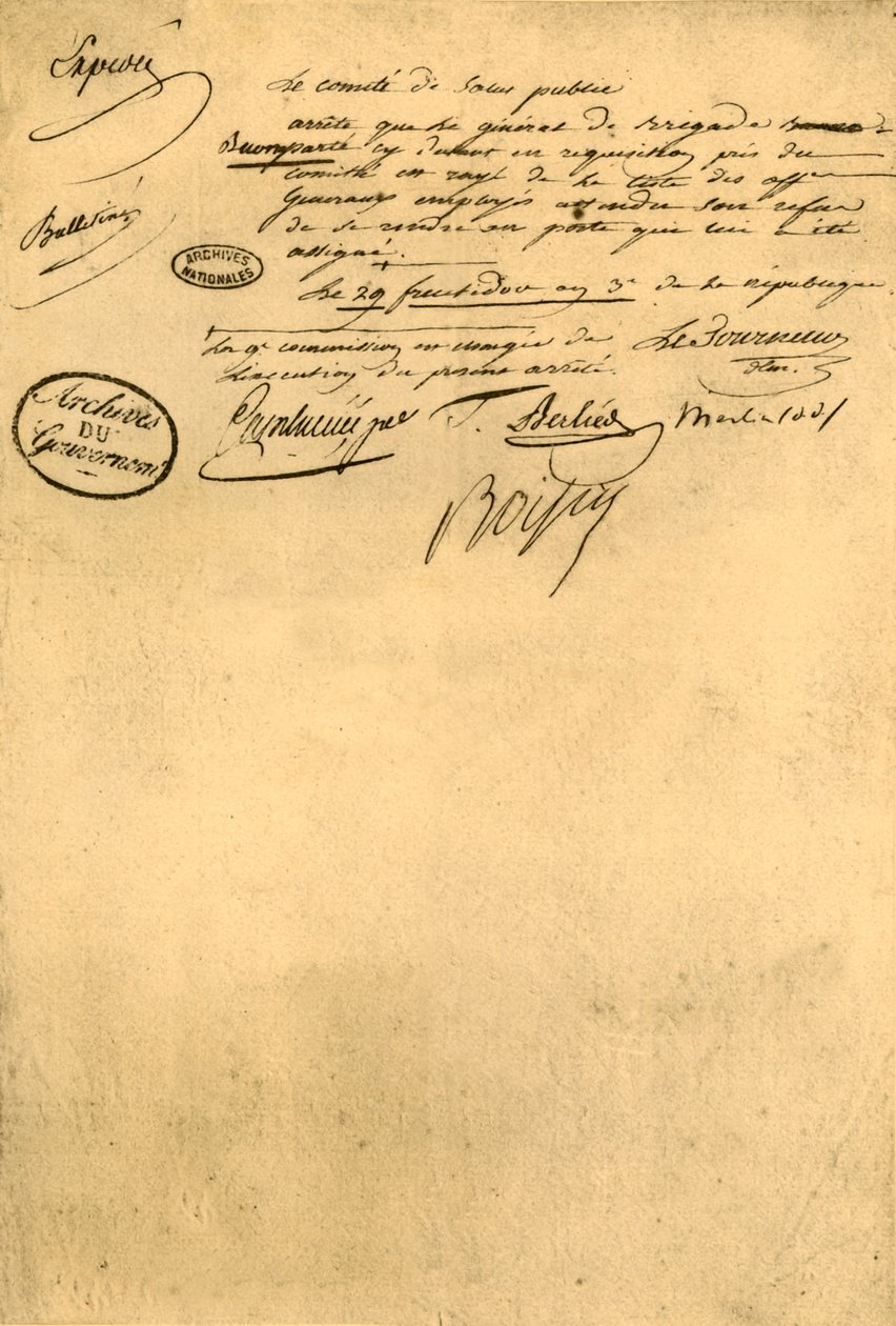 Dekret fra Udvalget for Folkesundhed, 5. september 1795, 1921. af Unbekannt