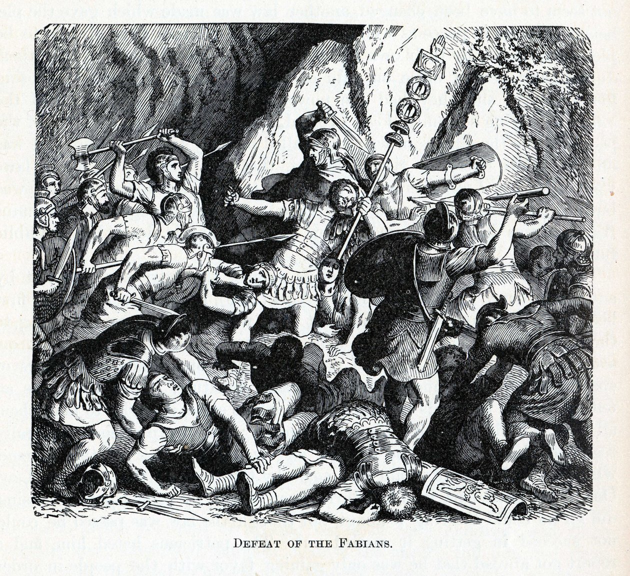 Fabianernes Nederlag, 1882 af Unbekannt