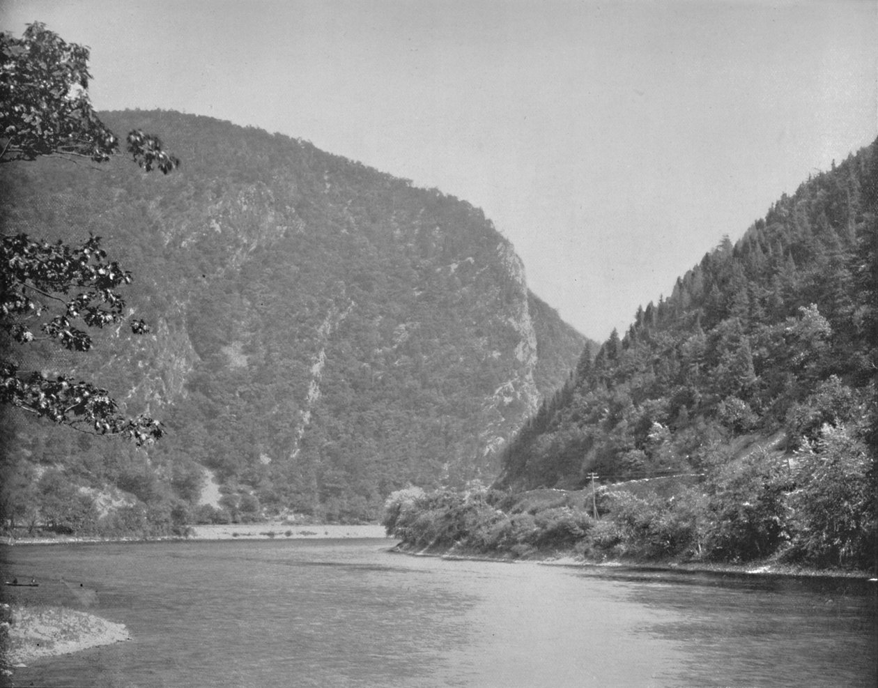 Delaware Water Gap, Monroe County, Penn, c1897. af Unbekannt