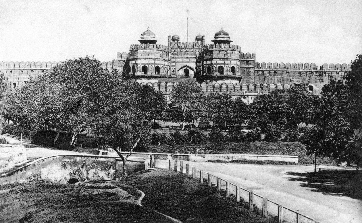 Delhi Gate, Fort Agra, 20. århundrede af Unbekannt