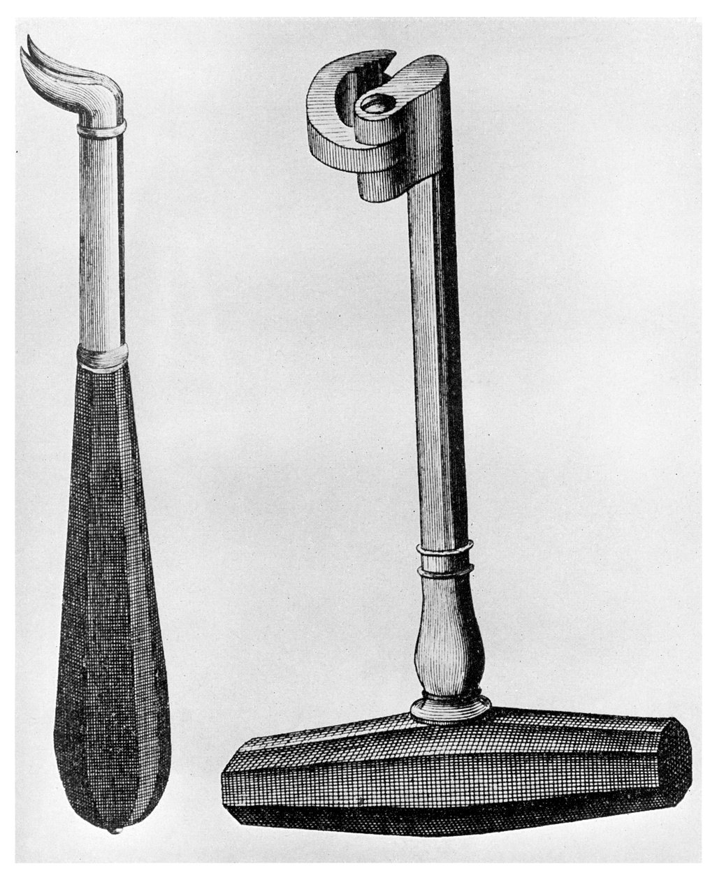 Dental punch og engelsk nøgle, c1700 1956 af Unbekannt