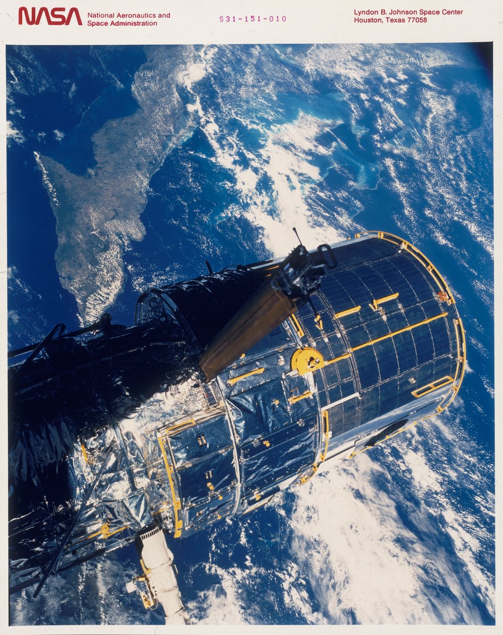 Indsættelse af Hubble-rumteleskopet, 1990 af Unbekannt