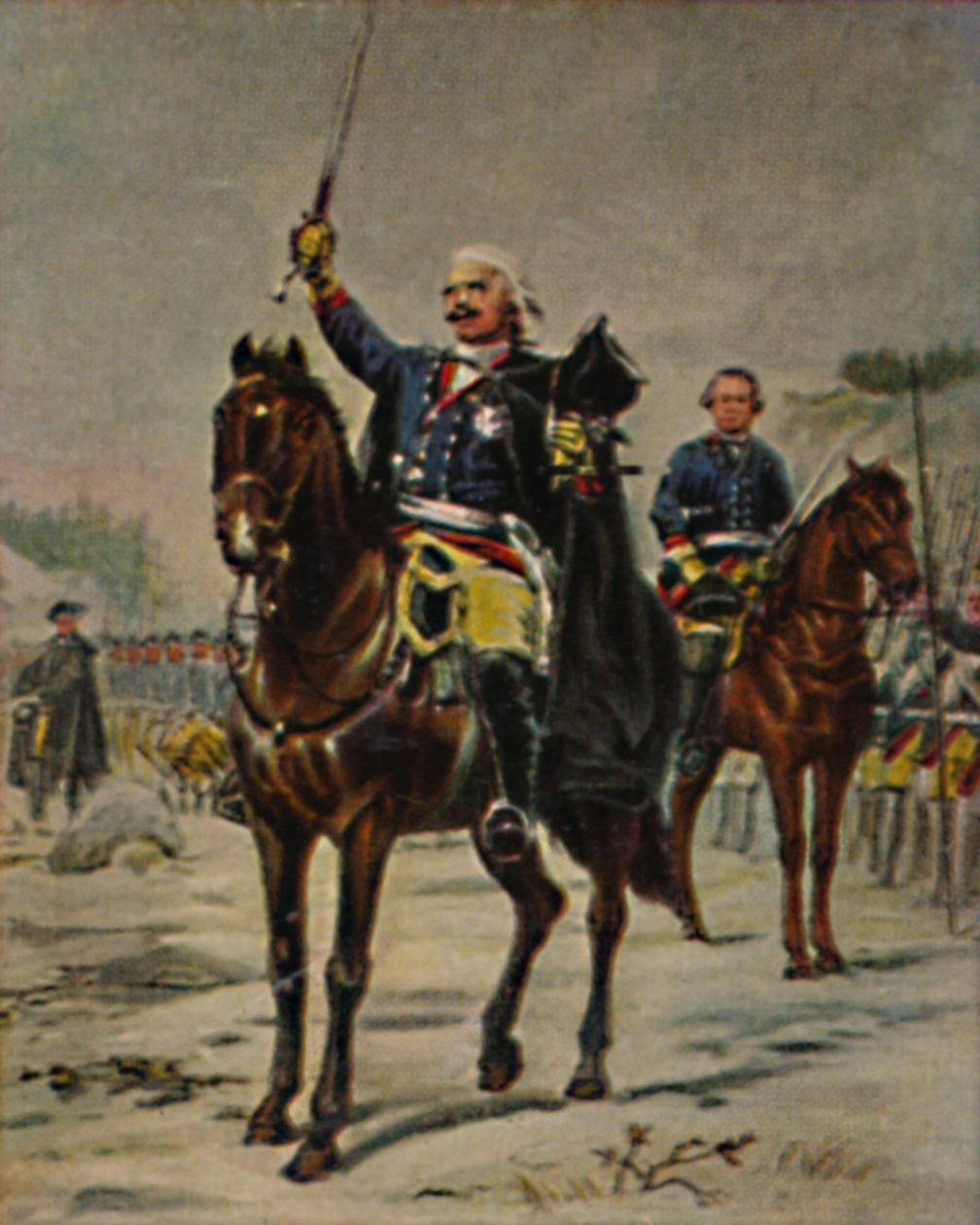 Den gamle Dessauer 1676-1747. - Maleri af Camphausen, 1934. af Unbekannt