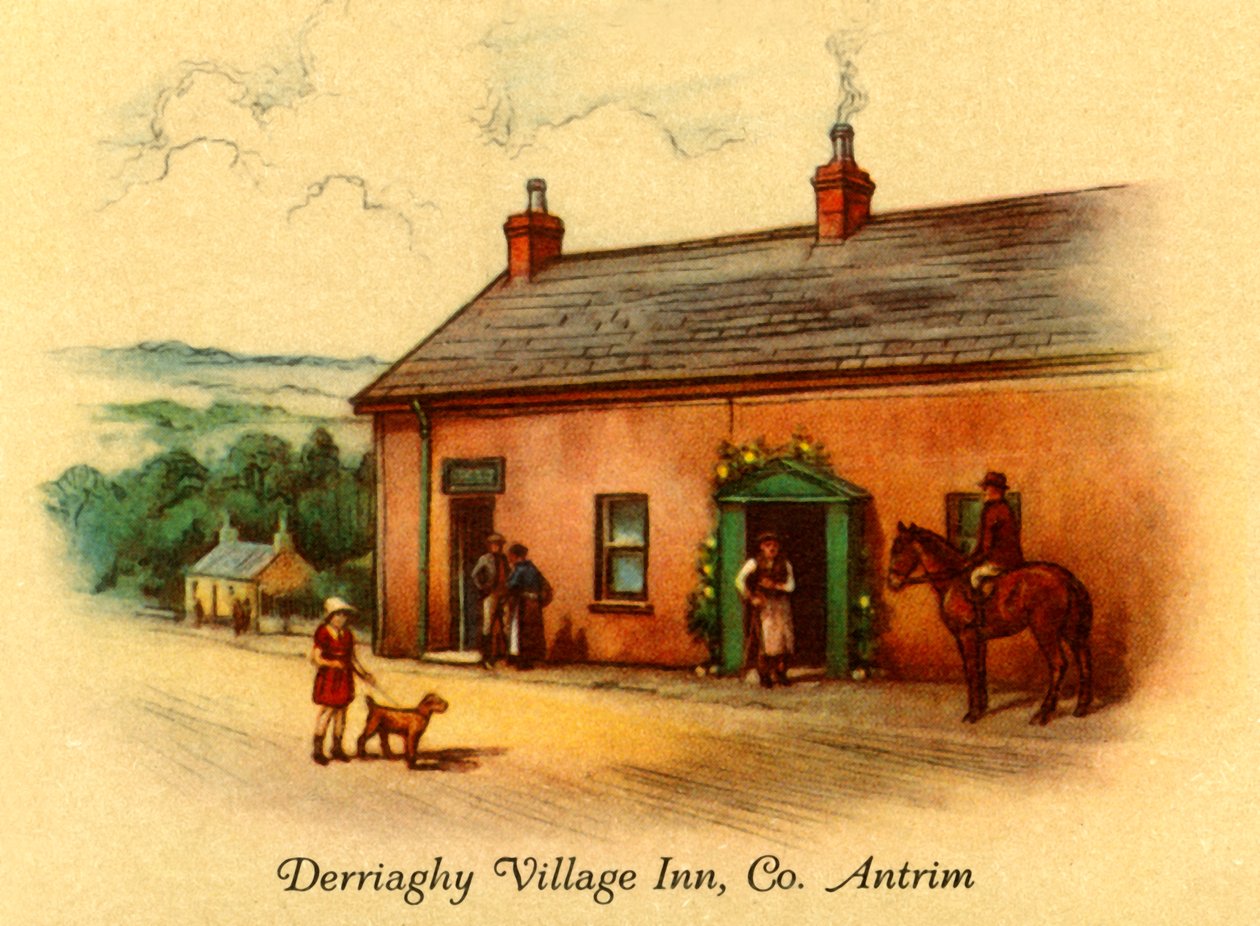 Derriaghy Village Inn, Co. Antrim, 1939. af Unbekannt