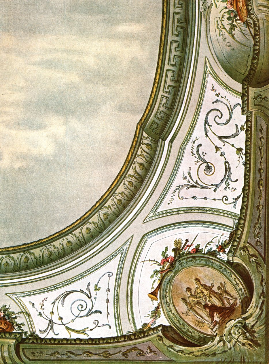 Design til loftdekoration, Italien, 1928. af Unbekannt