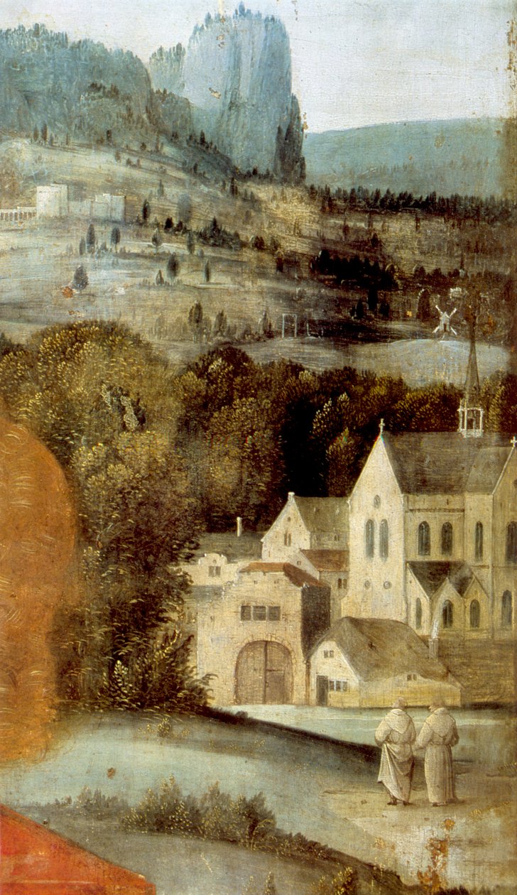 Detalje fra altertavlen af Sankt Antonius, 1500-tallet af Unbekannt