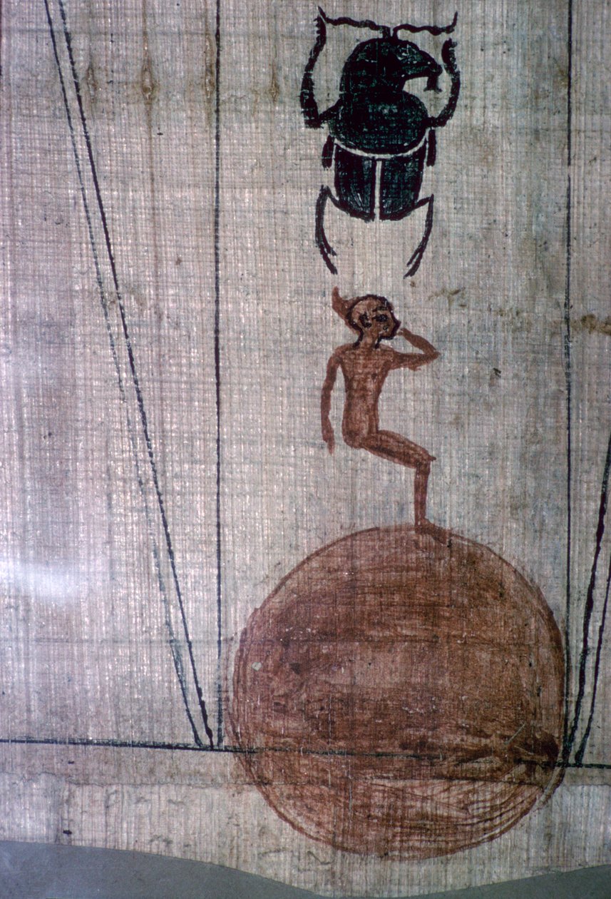 Detalje af dronning Nejmets papyrus af Unbekannt