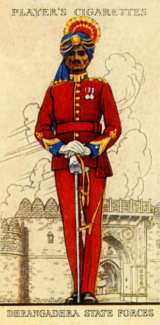Dhrangadhra statsstyrker, 1936. af Unbekannt