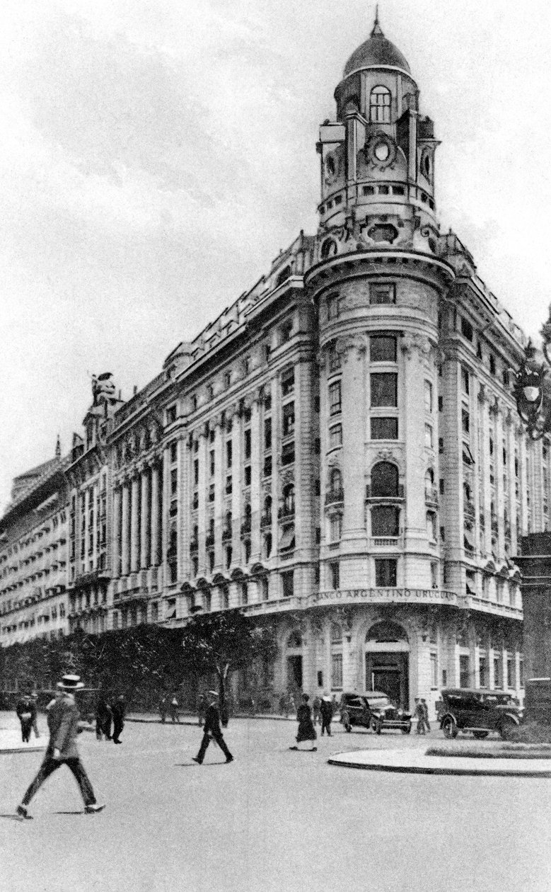 North Diagonal, Avenida Roque Saenz Pena, Buenos Aires, Argentina, c1920
