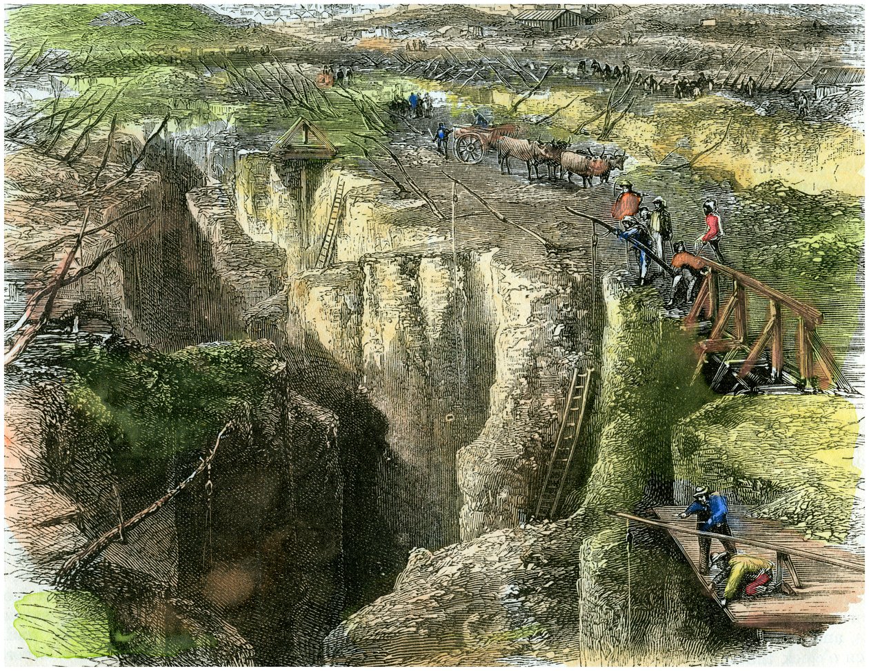 Diamantfelt, c1880 af Unbekannt