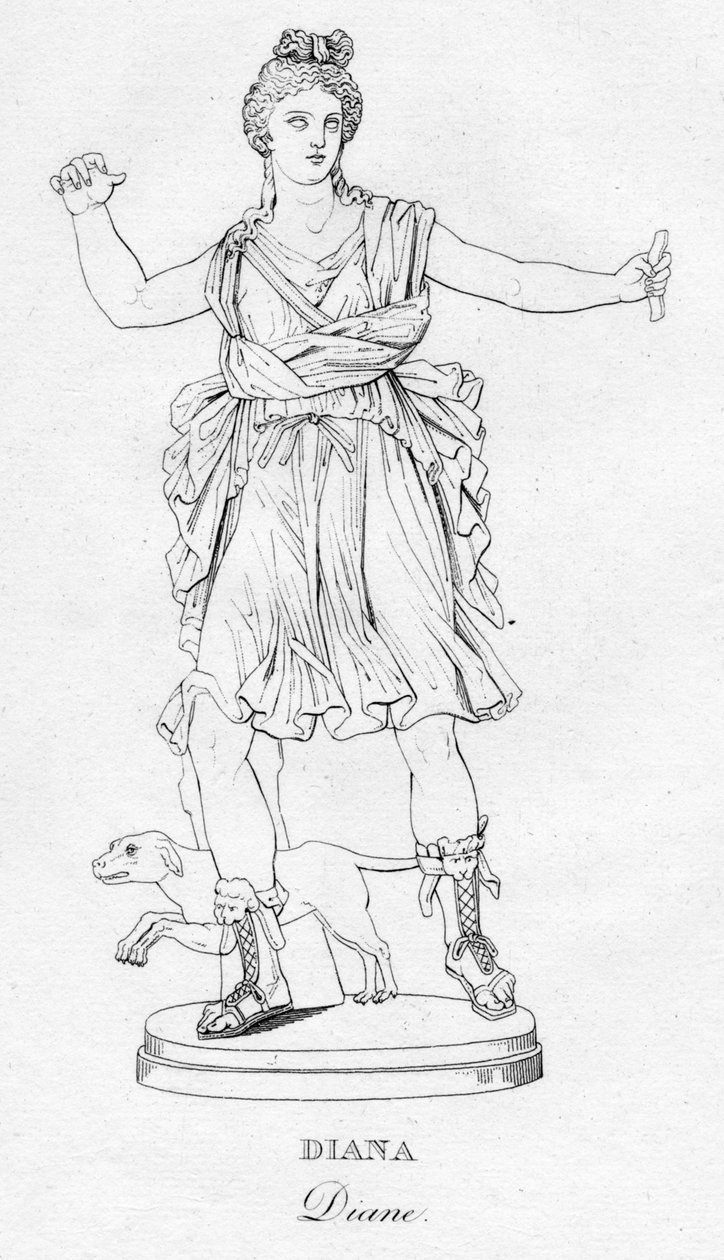 Diana Diane, c1850 af Unbekannt