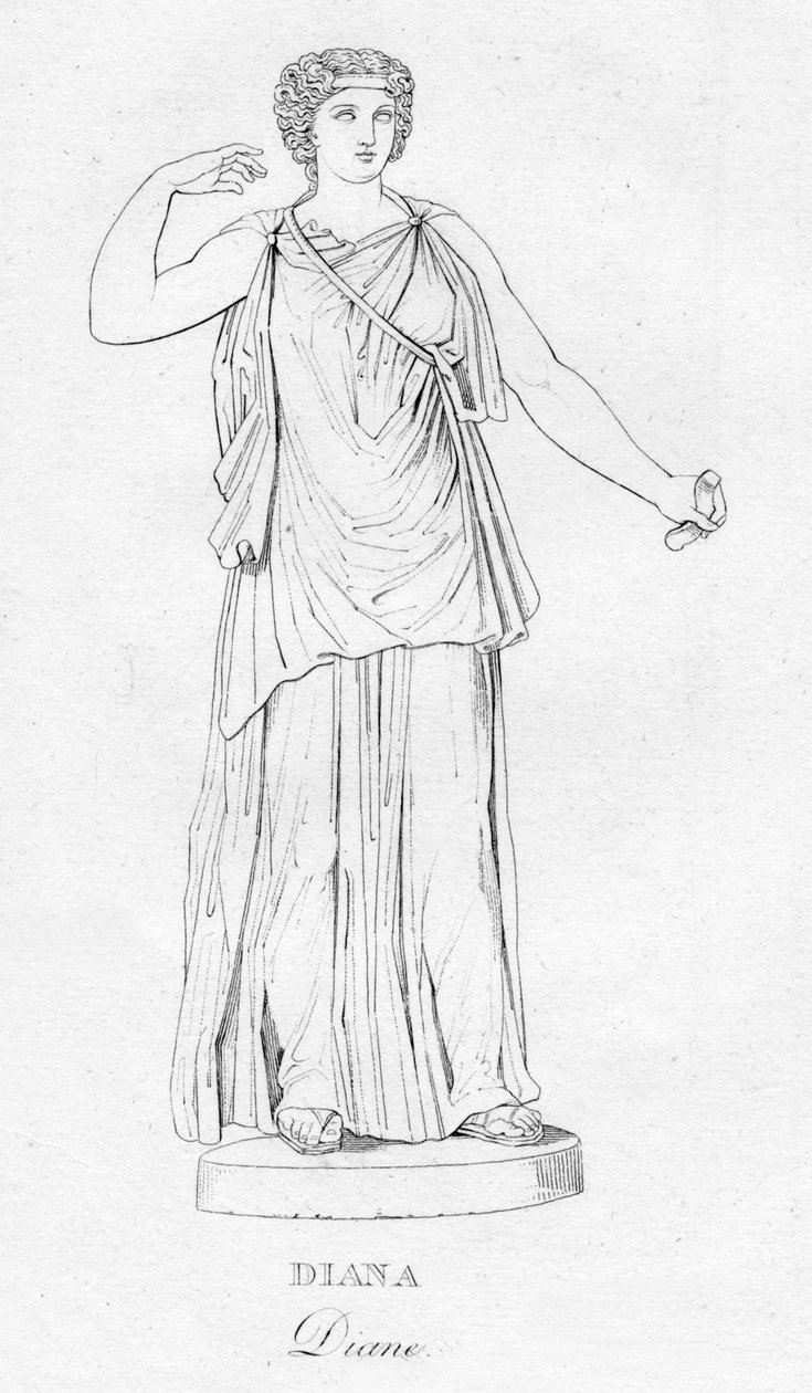 Diana Diane, c1850 af Unbekannt