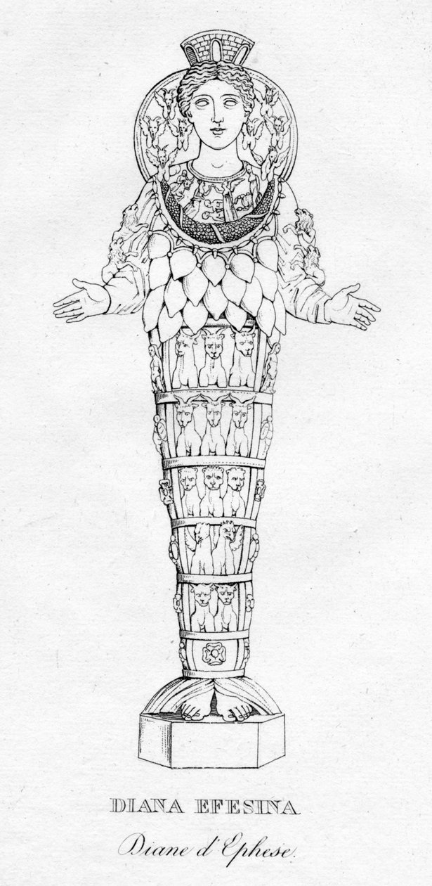 Diana Efesina Diane dEphese, c1850 af Unbekannt