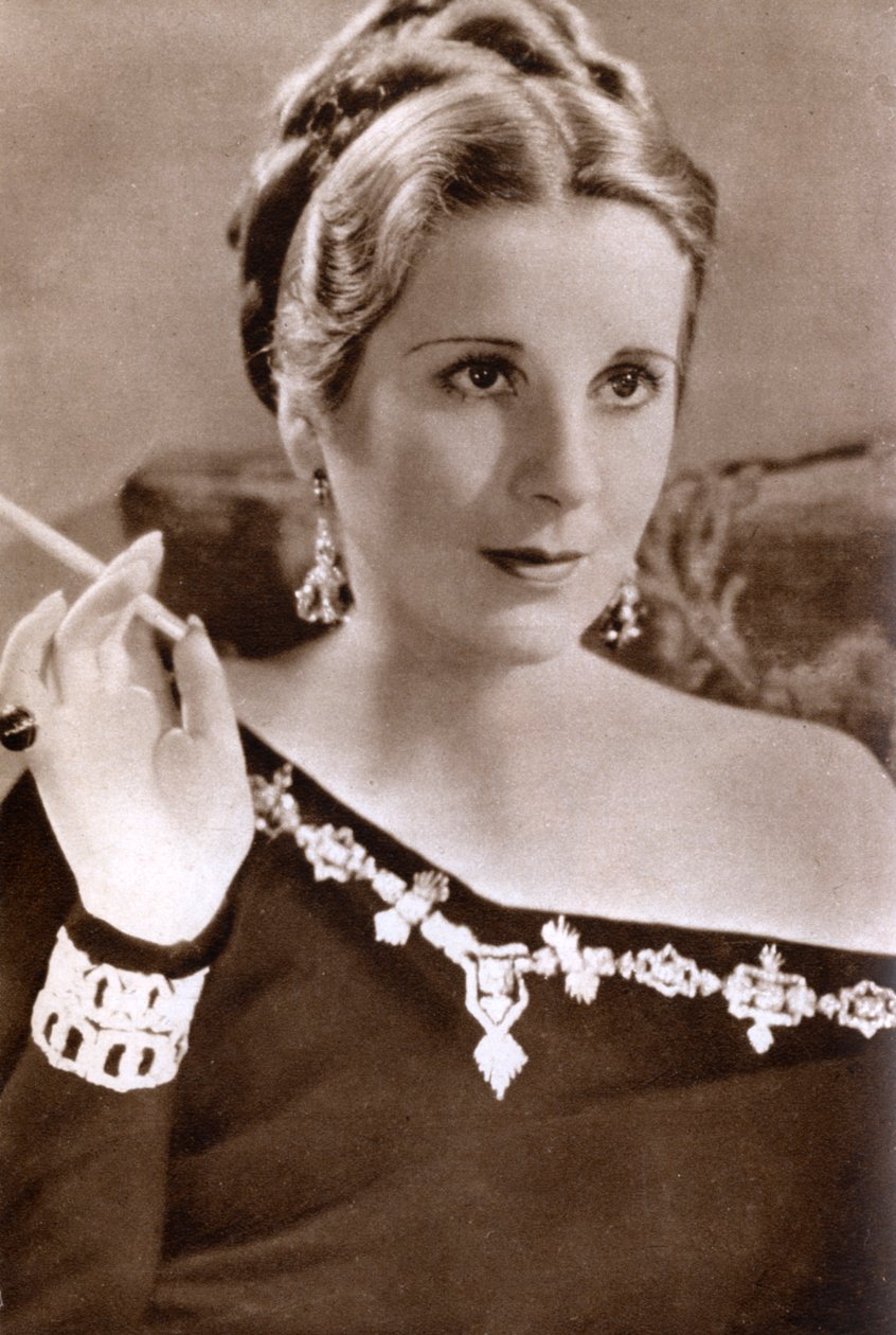 Diana Wynyard, britisk skuespillerinde, 1933 af Unbekannt