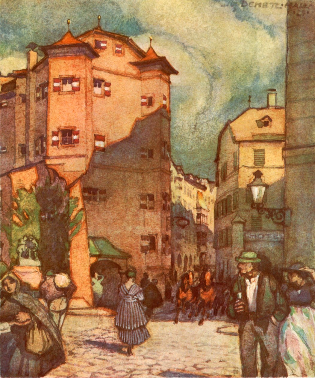 Die Ottoburg, The Ottoburg, c1929. af Unbekannt