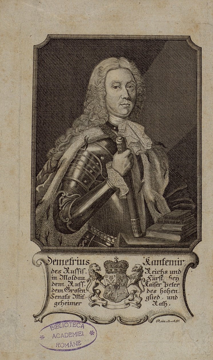 Dimitrie Cantemir 1673-1723, 1771 af Unbekannt