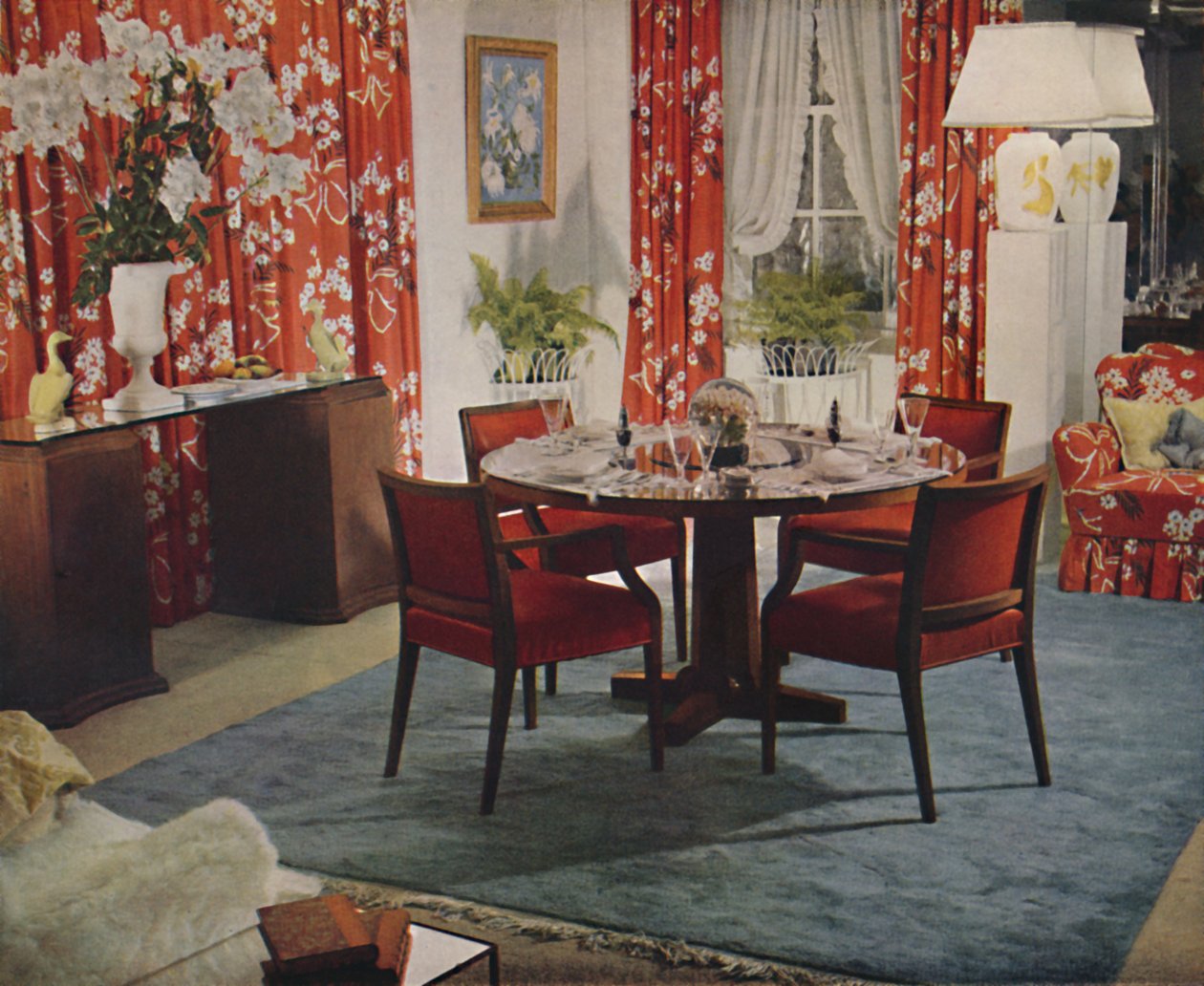 Spisestue designet af Hayes Marshall, 1939 af Unbekannt