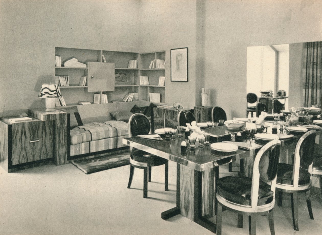 Spisestue produceret af La Maitrise, c1928 af Unbekannt