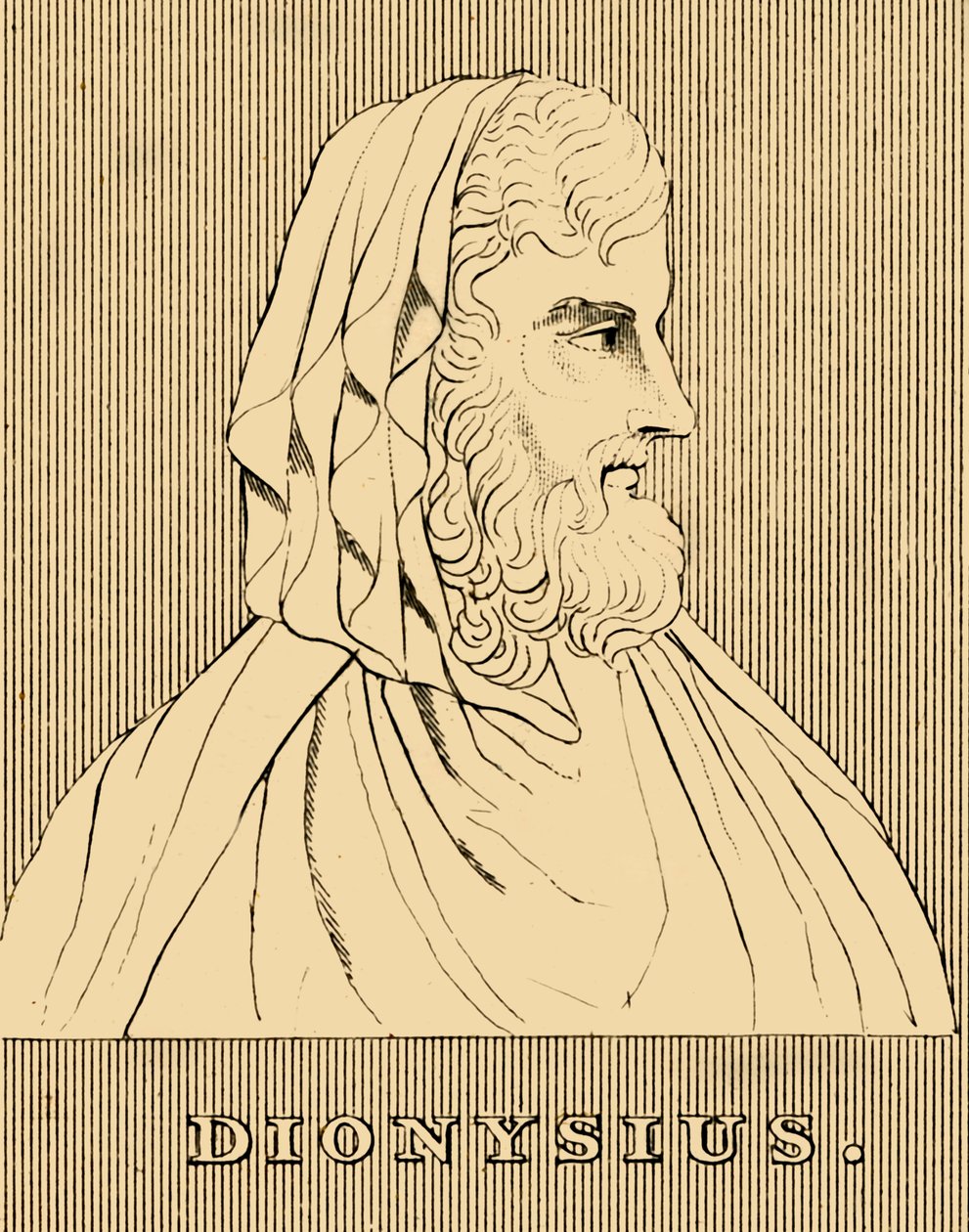 Dionysius, c432-367 f.Kr., 1830. af Unbekannt