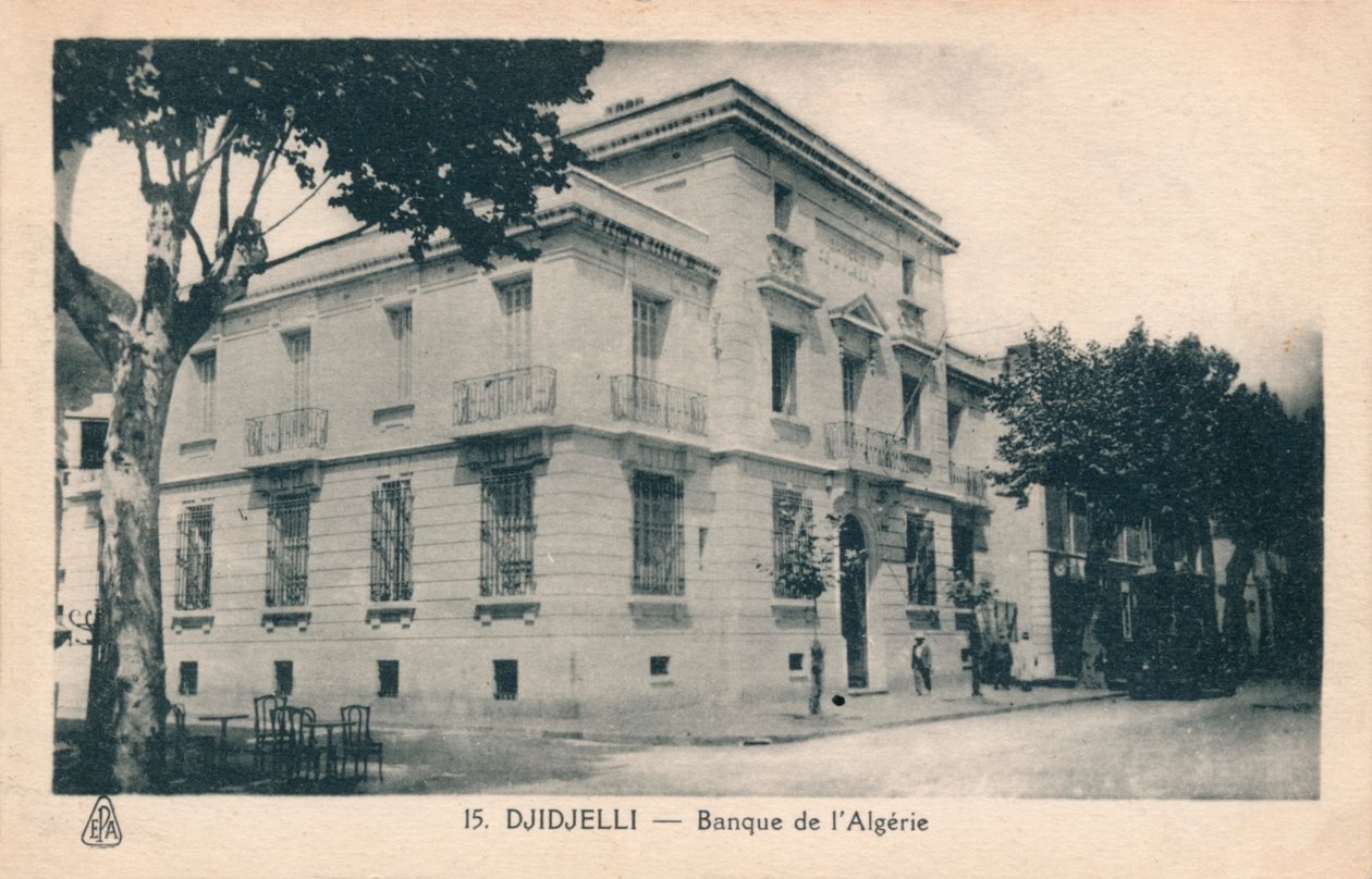 Djidjelli - Bank of Algeria, c1940 af Unbekannt