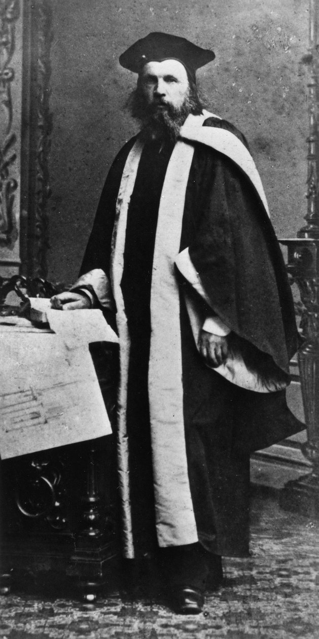 Dmitri Ivanovich Mendeleev, russisk kemiker, fra 1860