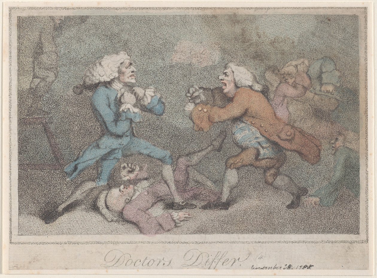 Doctors Differ, 28. november 1785., 28. november 1785. af Unbekannt
