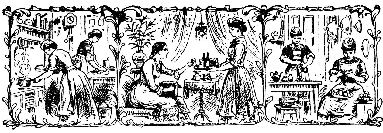 Hustjenere, 1901 af Unbekannt