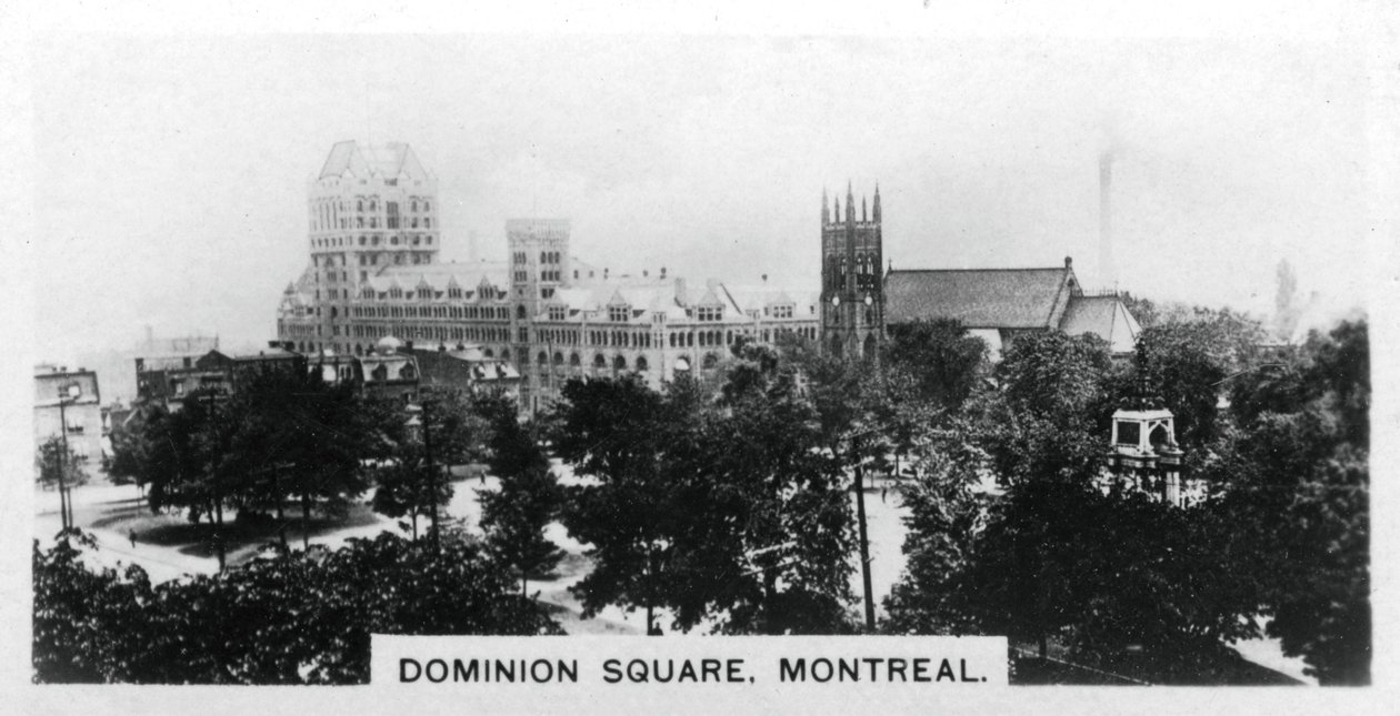 Dominion Square, Montreal, Canada, c1920
