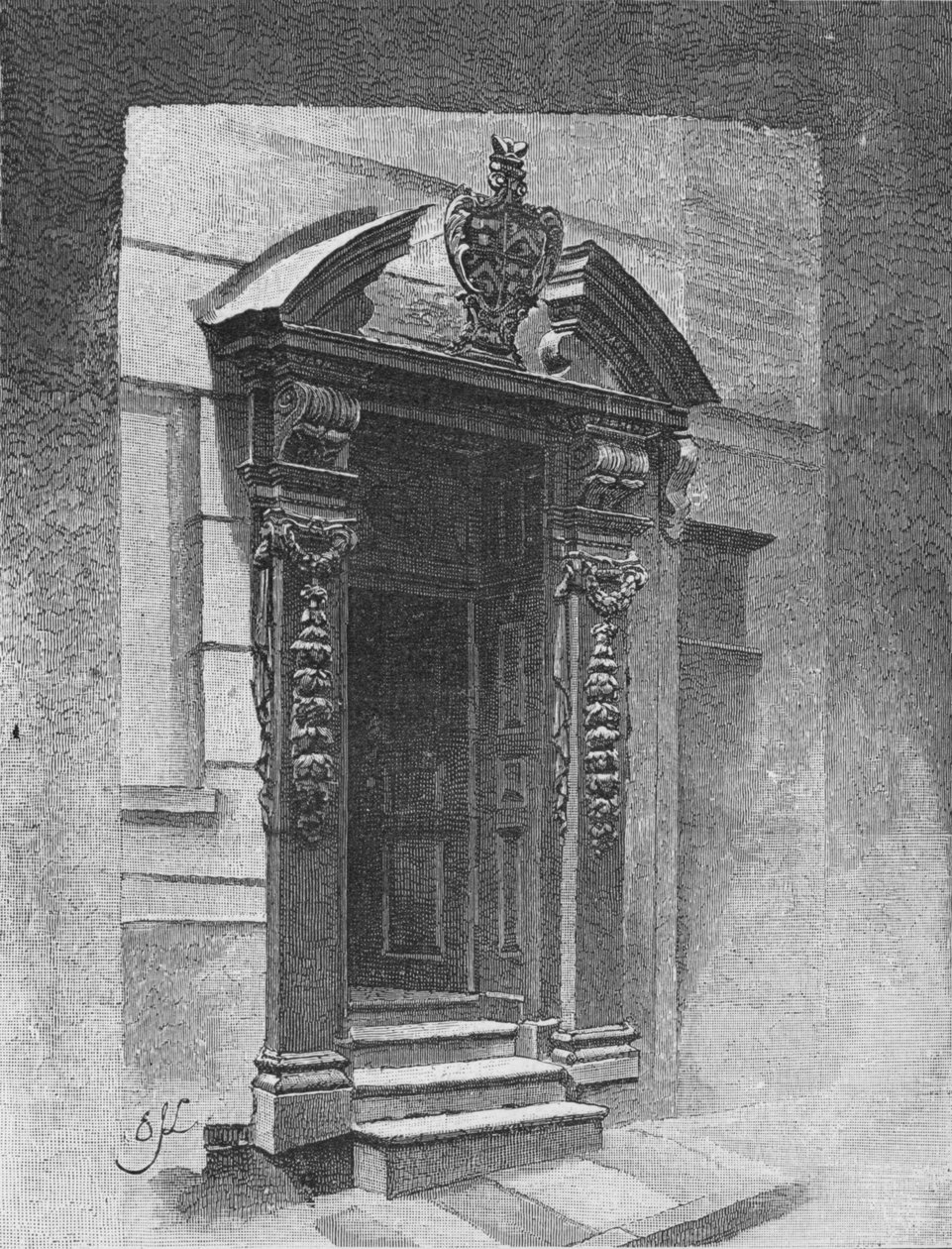 Døråbning, Painter Stainers Hall, 1890 af Unbekannt