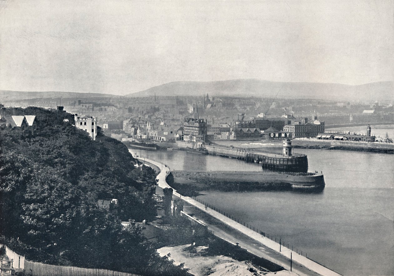 Douglas - Fra Douglas Head, 1895 af Unbekannt