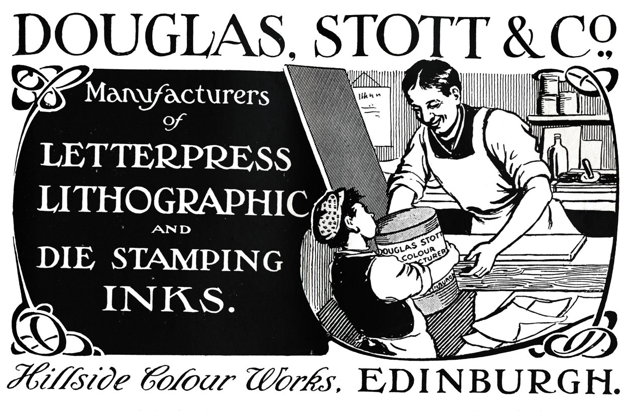 Douglas Stott & Co.-annonce, 1910 af Unbekannt