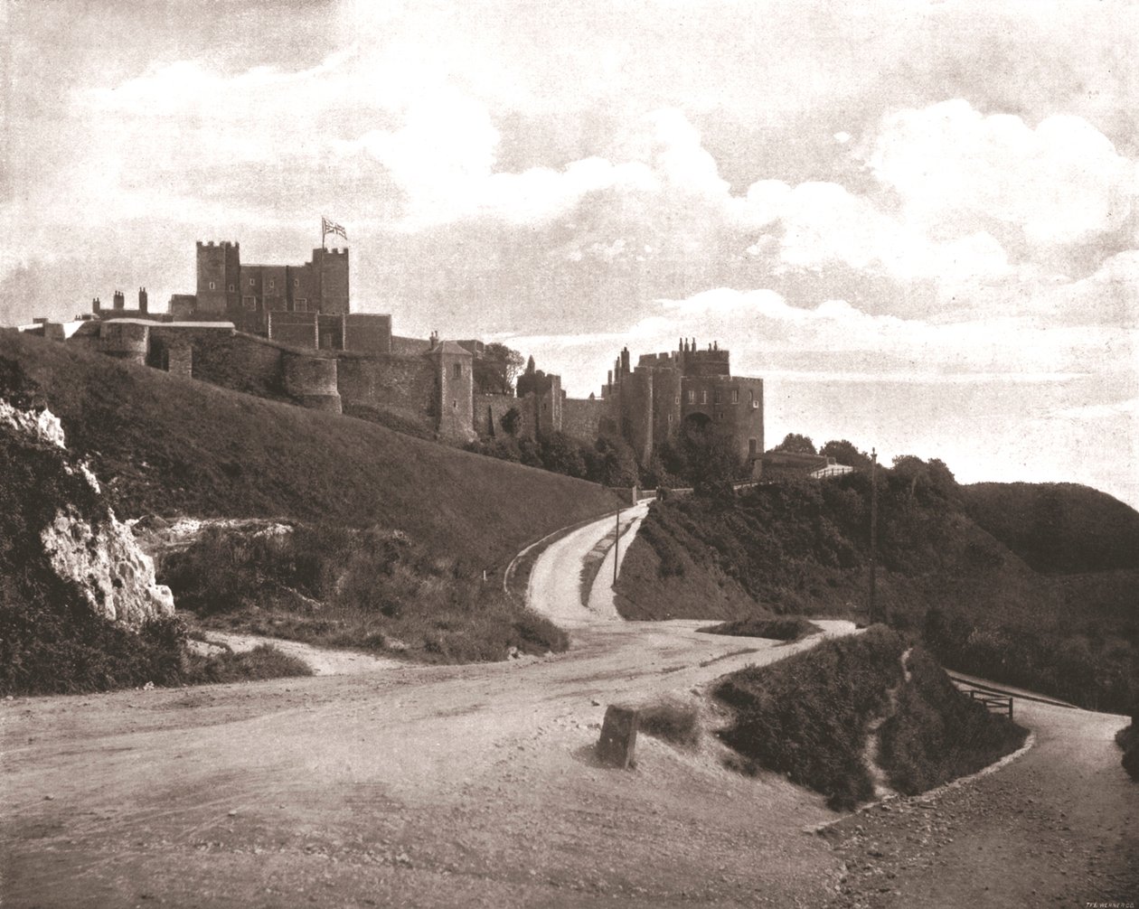 Dover Castle, Kent, 1894. af Unbekannt