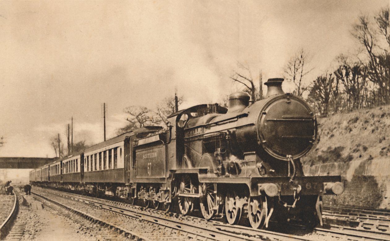 Down Continental Pullman Limited Express, c1920
